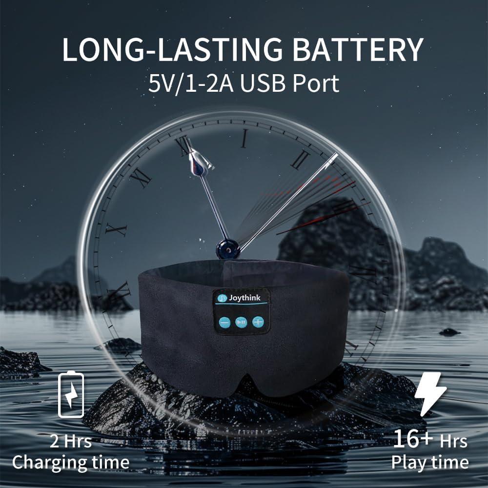 Máscara de dormir Bluetooth Joythink con auriculares 5.3