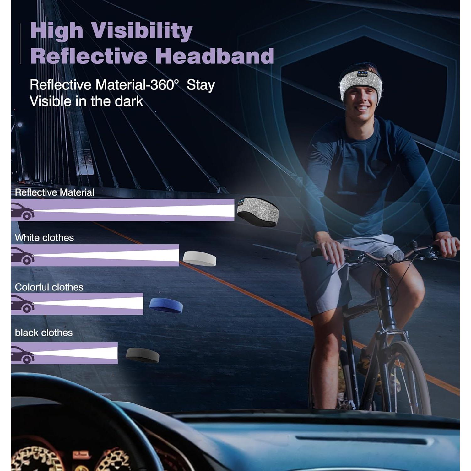 Auriculares Bluetooth 5.4 LC-dolida con Banda para la Cabeza