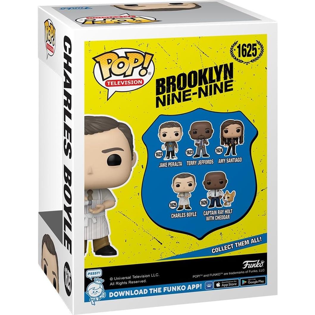 Funko Pop Charles Boyle Brooklyn Nine-Nine Figura Vinilo 9.8 cm