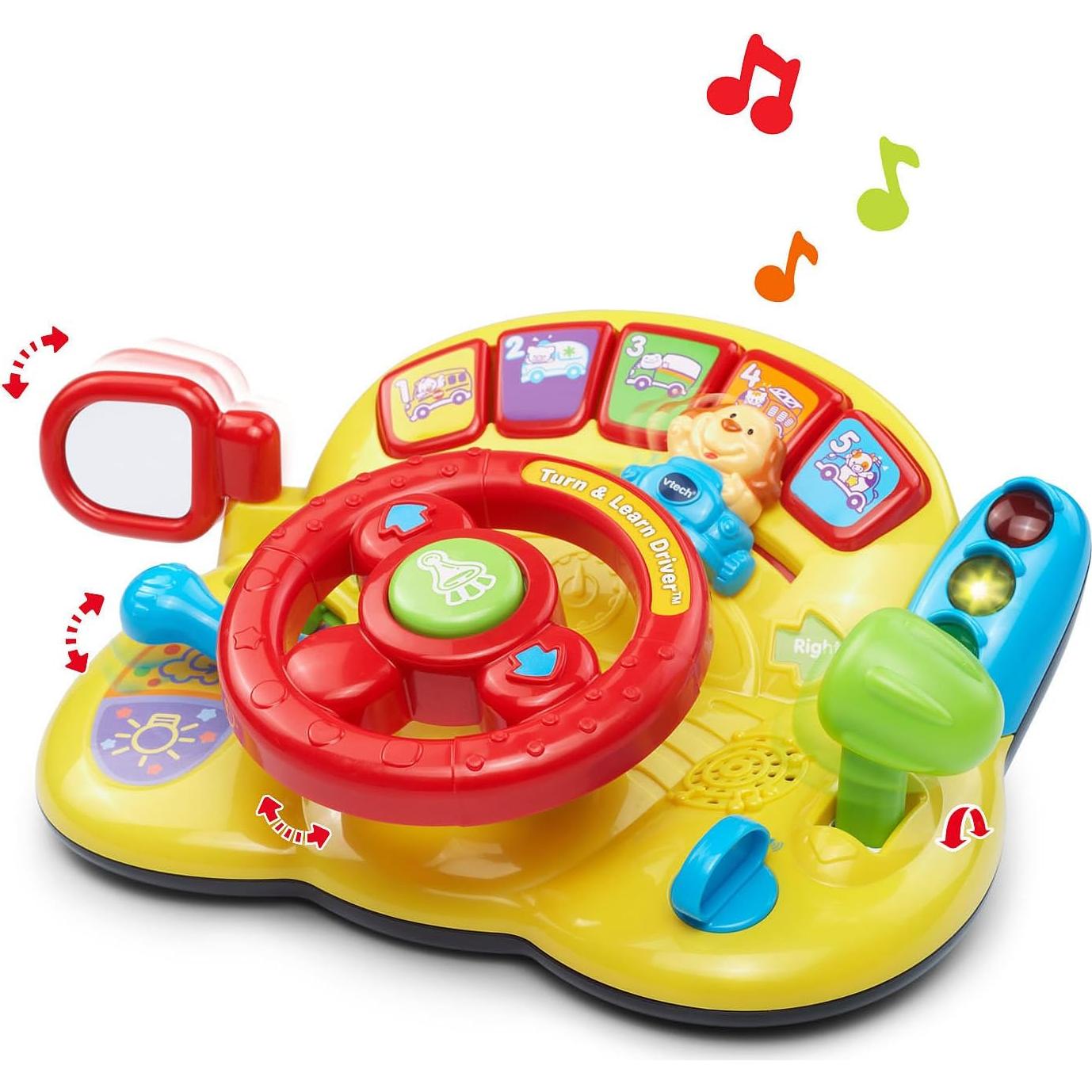 Juguete Volante VTech Aprende y Juega Amarillo 0-3 años