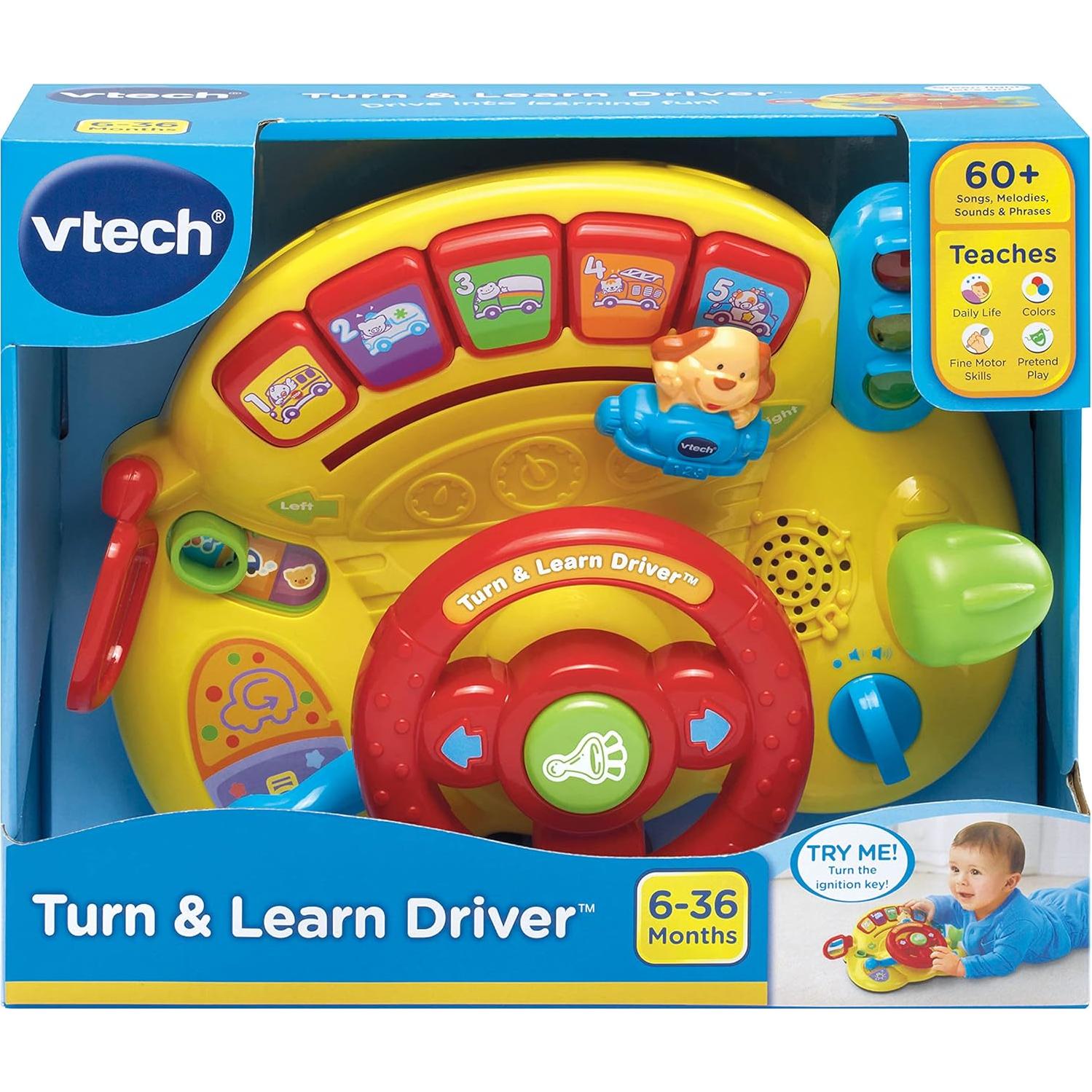 Juguete Volante VTech Aprende y Juega Amarillo 0-3 años