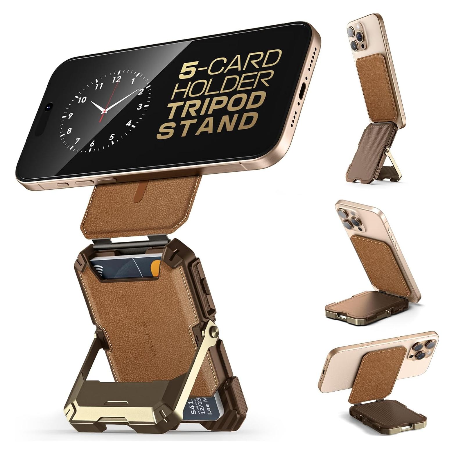 Cartera Magnética de Cuero Genuino SUPCASE para iPhone