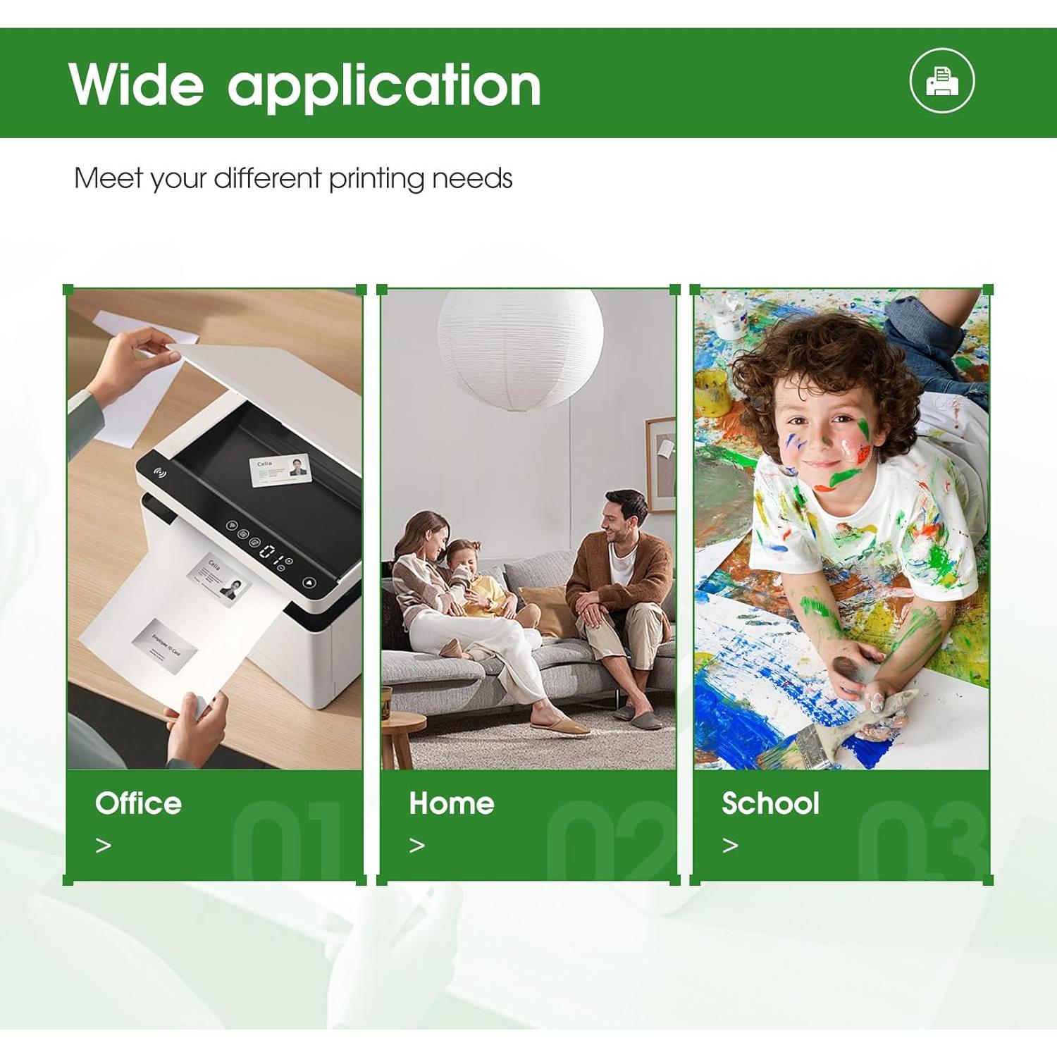 Cartucho de Tinta Remanufacturado LLAOLLAO 67XL Negro y Tricolor