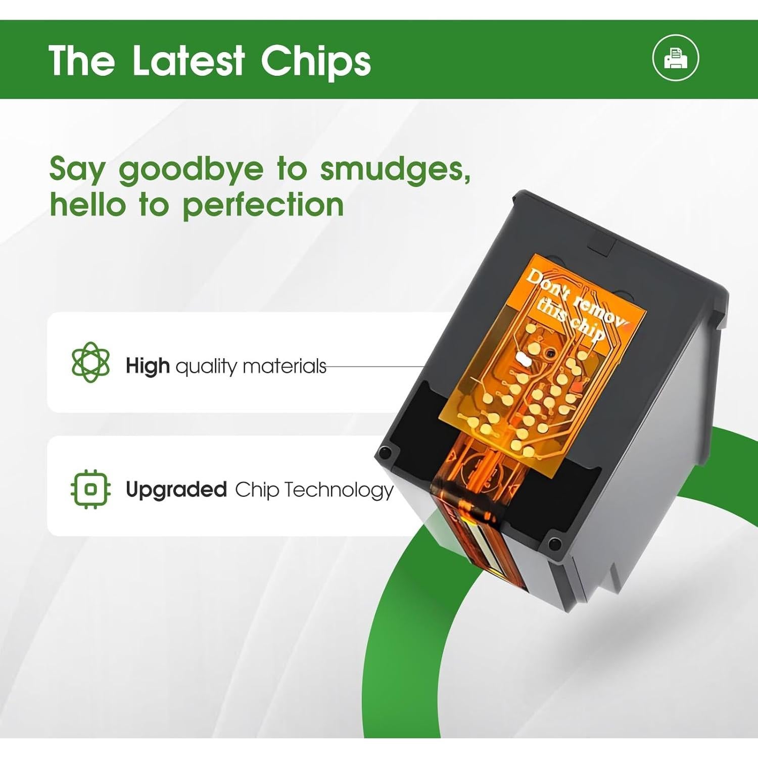 Paquete combinado de cartuchos de tinta 64XL LLAOLLAO Negro y Color