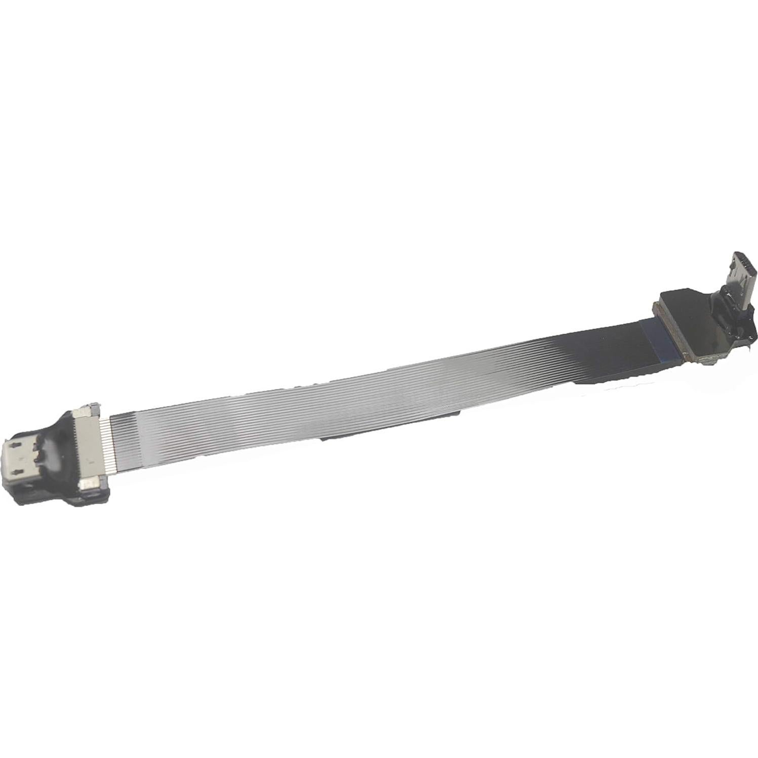 Cable FPC Micro USB 90° Macho a Hembra 10cm LY tech