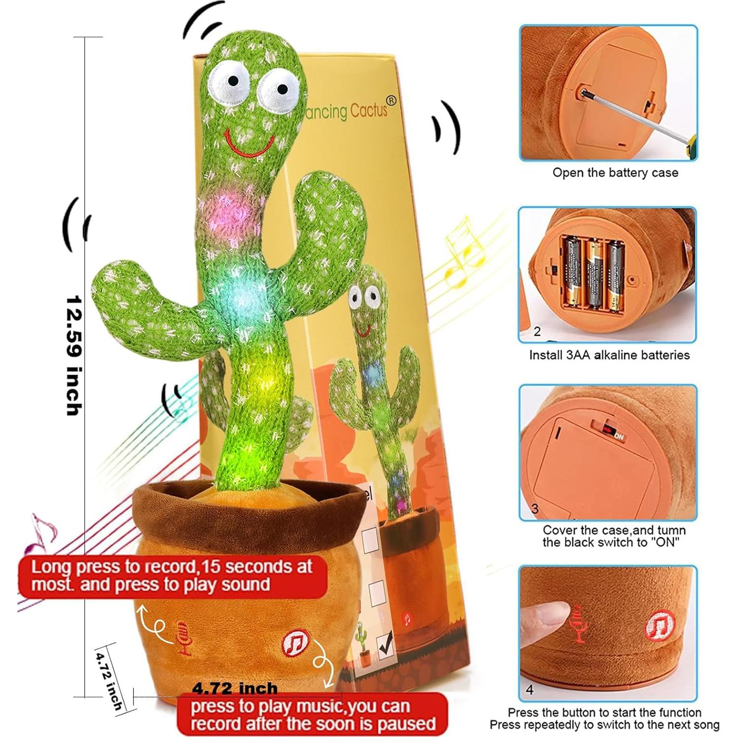 Juguete Cactus Bailarín Emoin para Bebés 6-12 Meses