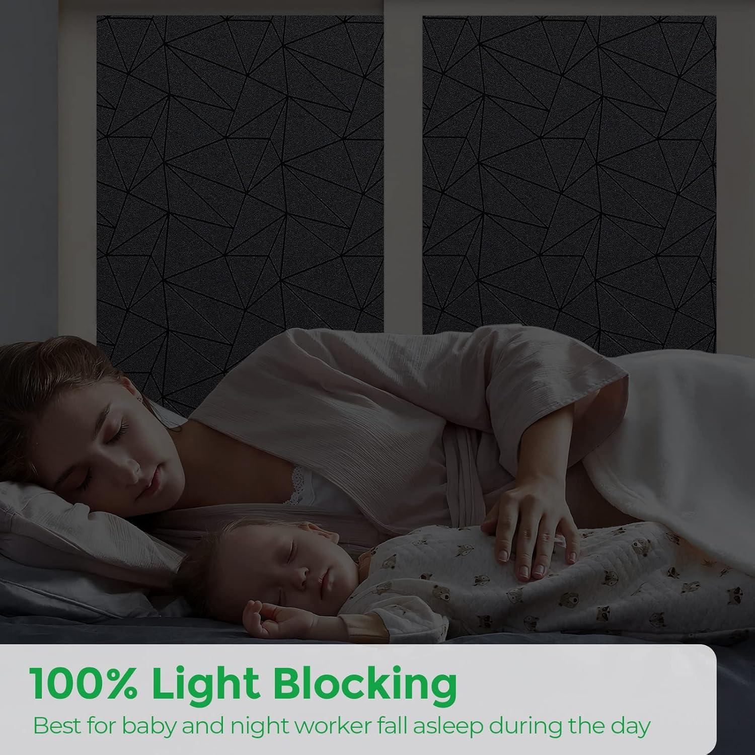 Película de Privacidad Coavas Blackout 30x200 cm Vinilo