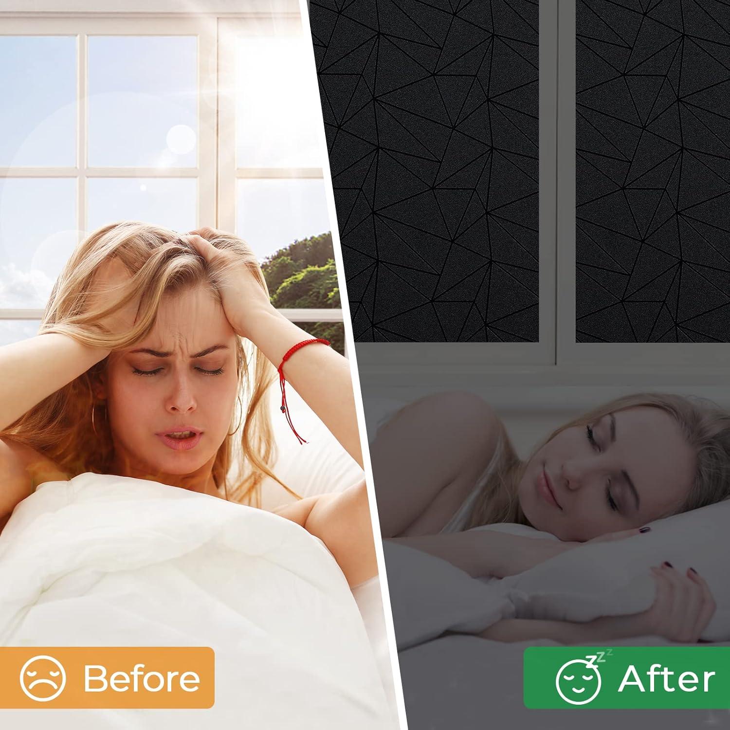 Película de Privacidad Coavas Blackout 30x200 cm Vinilo