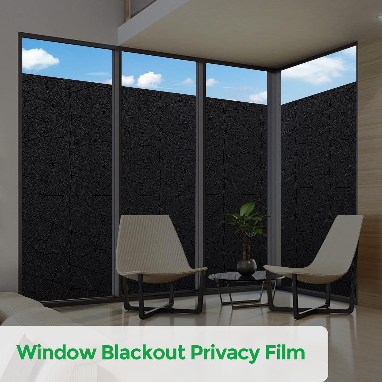 Película de Privacidad Coavas Blackout 30x200 cm Vinilo