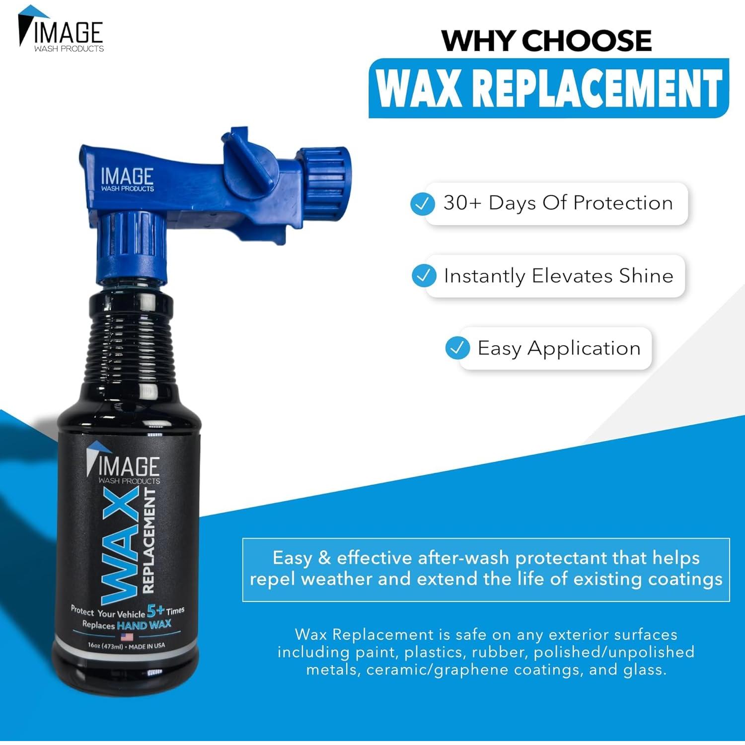 Cera Espumable Image Wash 473ml para Automóviles y Camiones