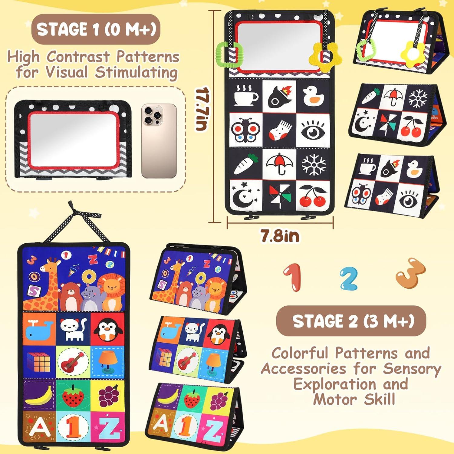 Juguete Sensorial URMYWO para Bebés 0-12 Meses Multicolor