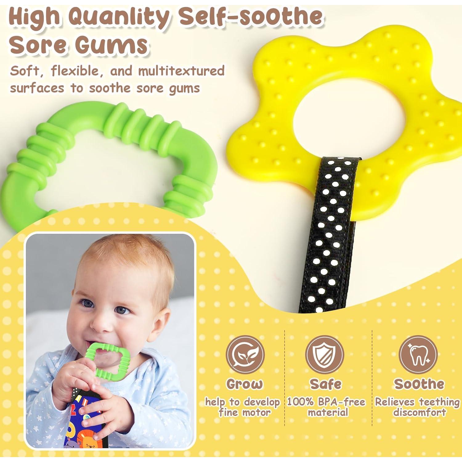 Juguete Sensorial URMYWO para Bebés 0-12 Meses Multicolor