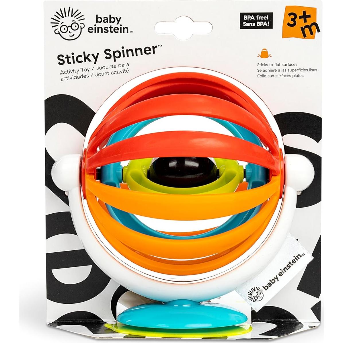 Juguete de Actividad Baby Einstein Sticky Spinner 10x13cm