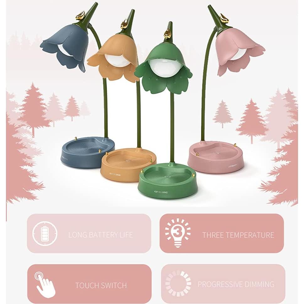 Lámpara de Escritorio LED Inalámbrica Magical JD Rosa