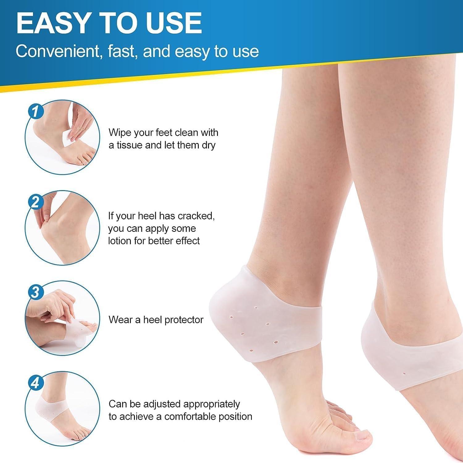 Copas de Silicona HEBEICRMY para Alivio de Talón 140g