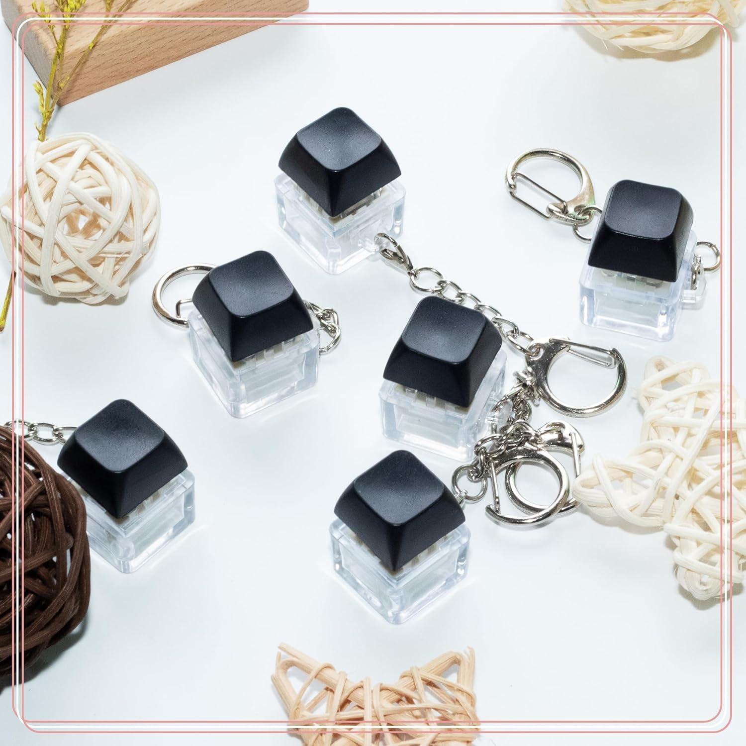 Paquete de 6 Juguetes Antiestrés de Teclado XiawaLangzhuo Negro