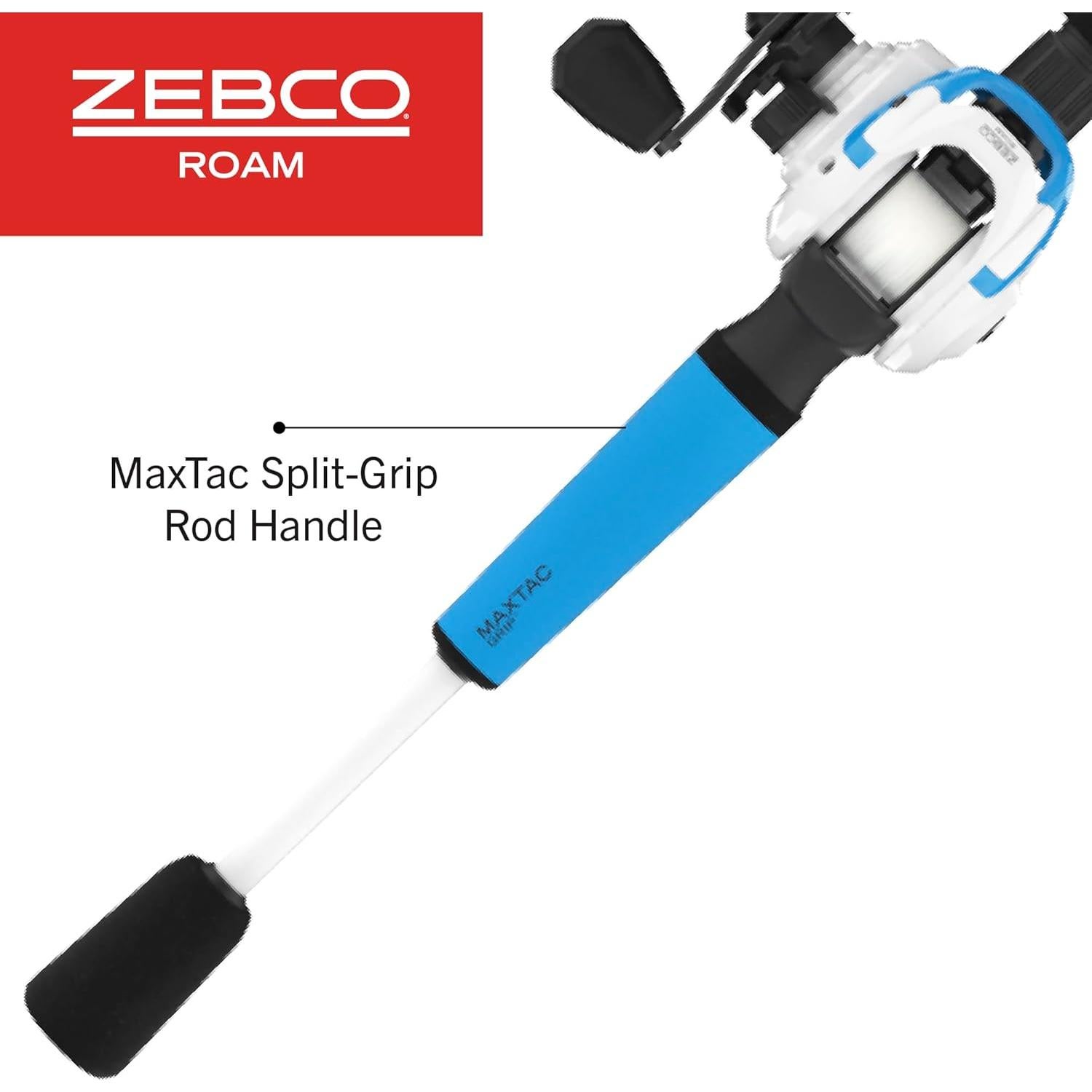 Combo de Caña de Pescar y Carrete Zebco Roam 2 Piezas 198 cm