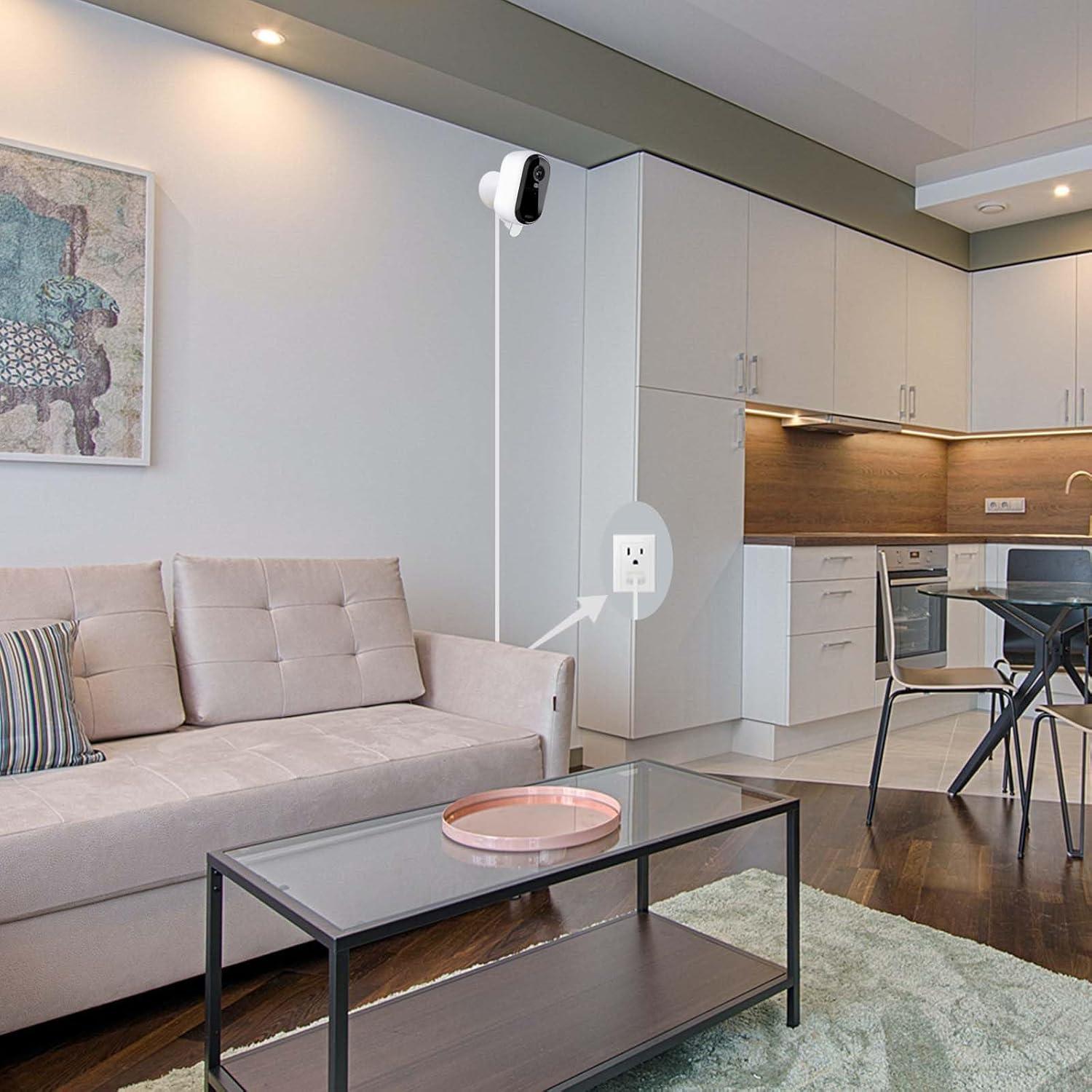 Cable de Carga 20FT DIANMU con Adaptador para Arlo Essential 2K