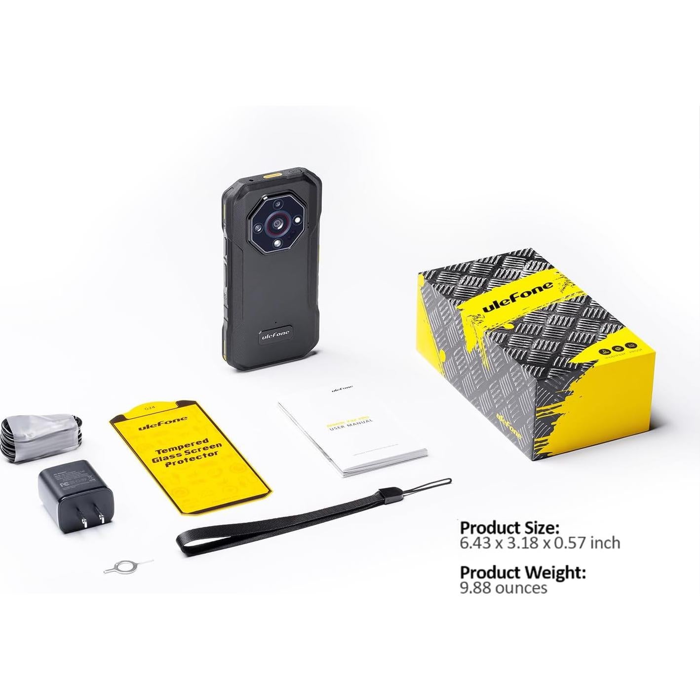 Ulefone Armor X32 Pro 5G - 16GB RAM, 256GB, 5500mAh, Naranja