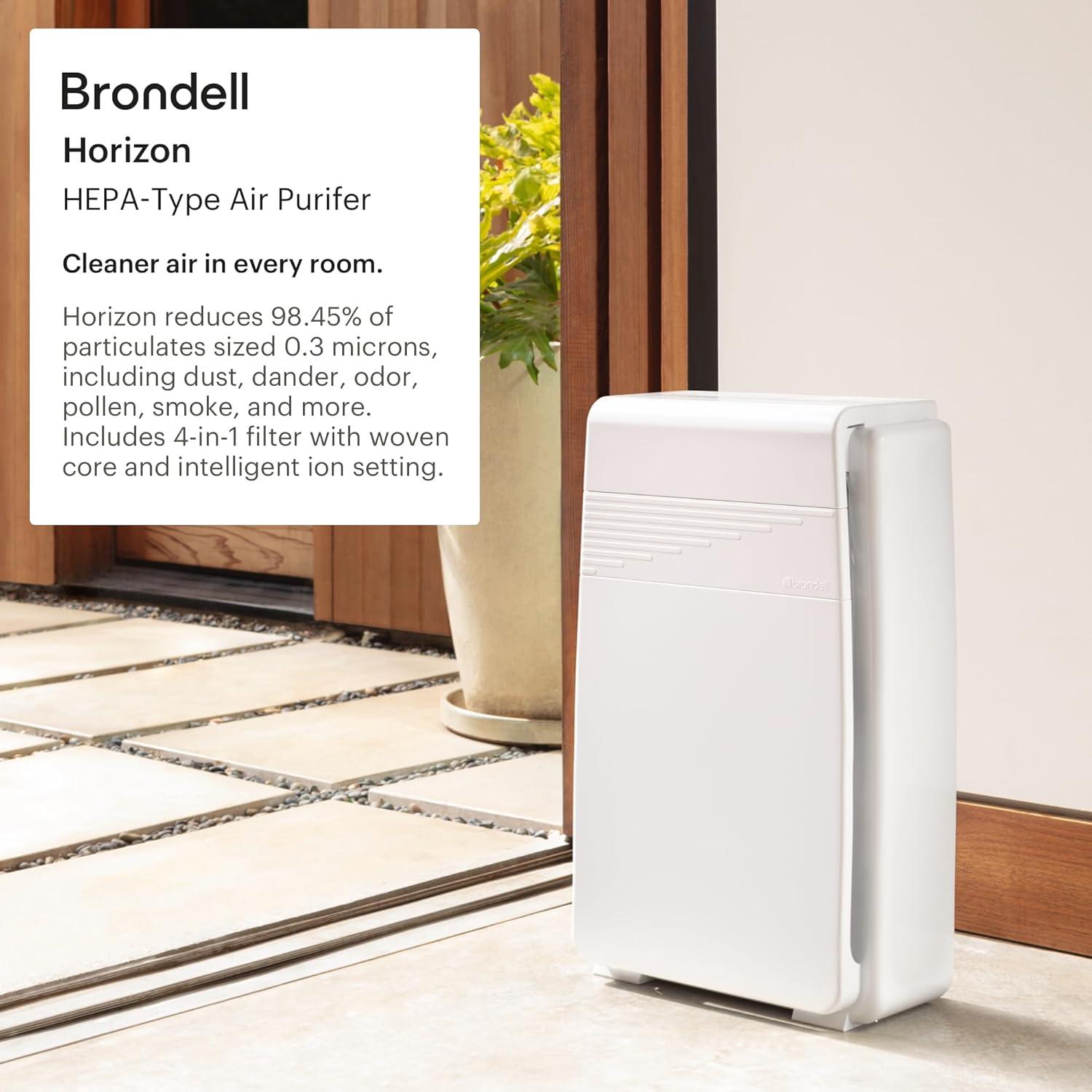Purificador de Aire Brondell P200, 5 Etapas, HEPA, 52.3 m²