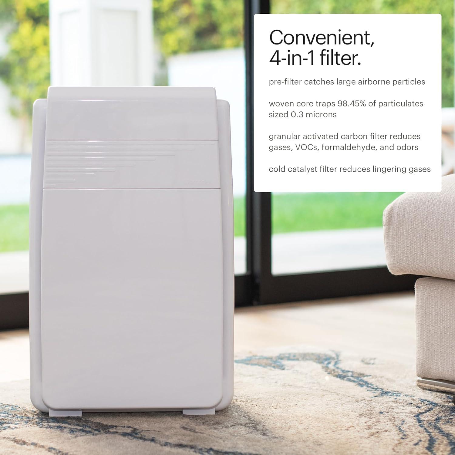 Purificador de Aire Brondell P200, 5 Etapas, HEPA, 52.3 m²