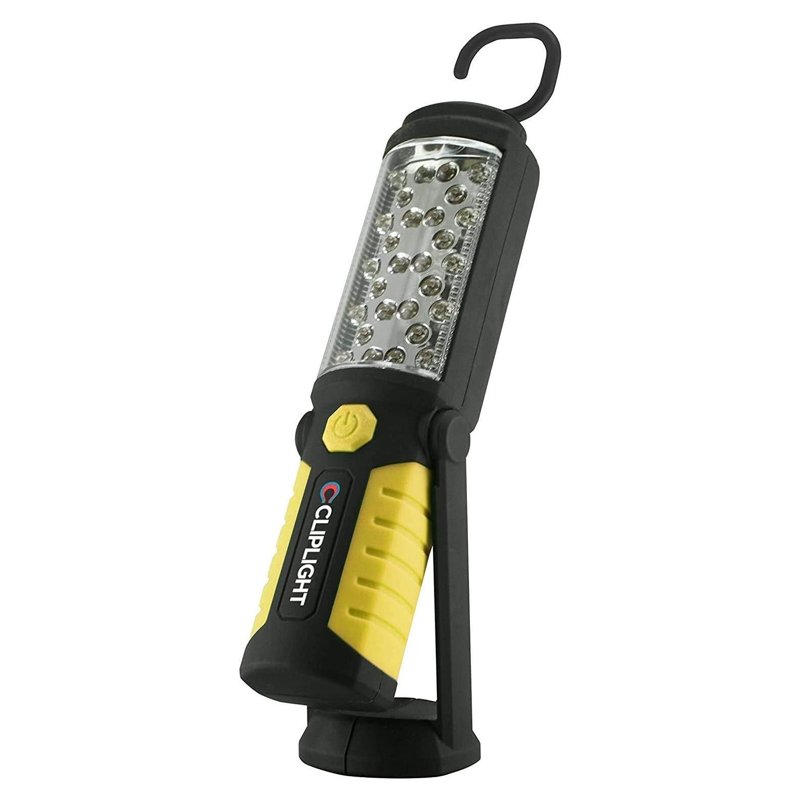 Luz de Trabajo LED Cliplight Pivot Negra 160 Lúmenes 21.6 cm