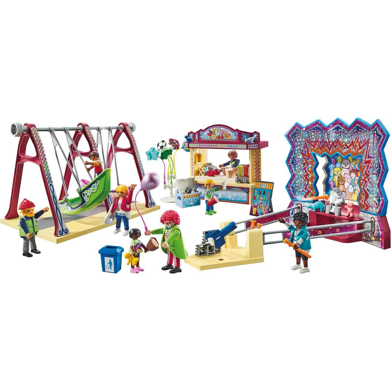 Feria Divertida Playmobil 71452 - Juguete 8 Figuras 1,06 kg
