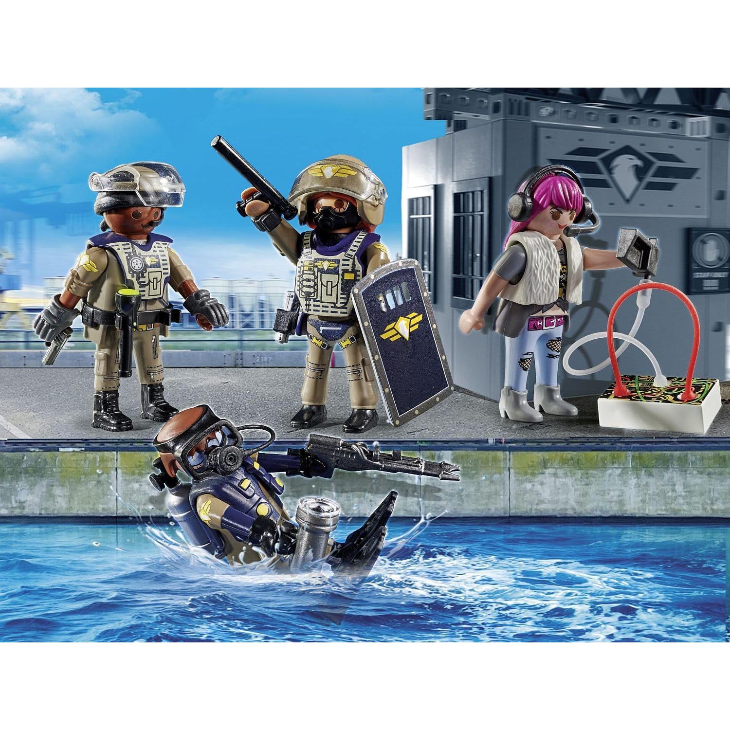 Juego de Figuras Policías Tácticas Playmobil 71146