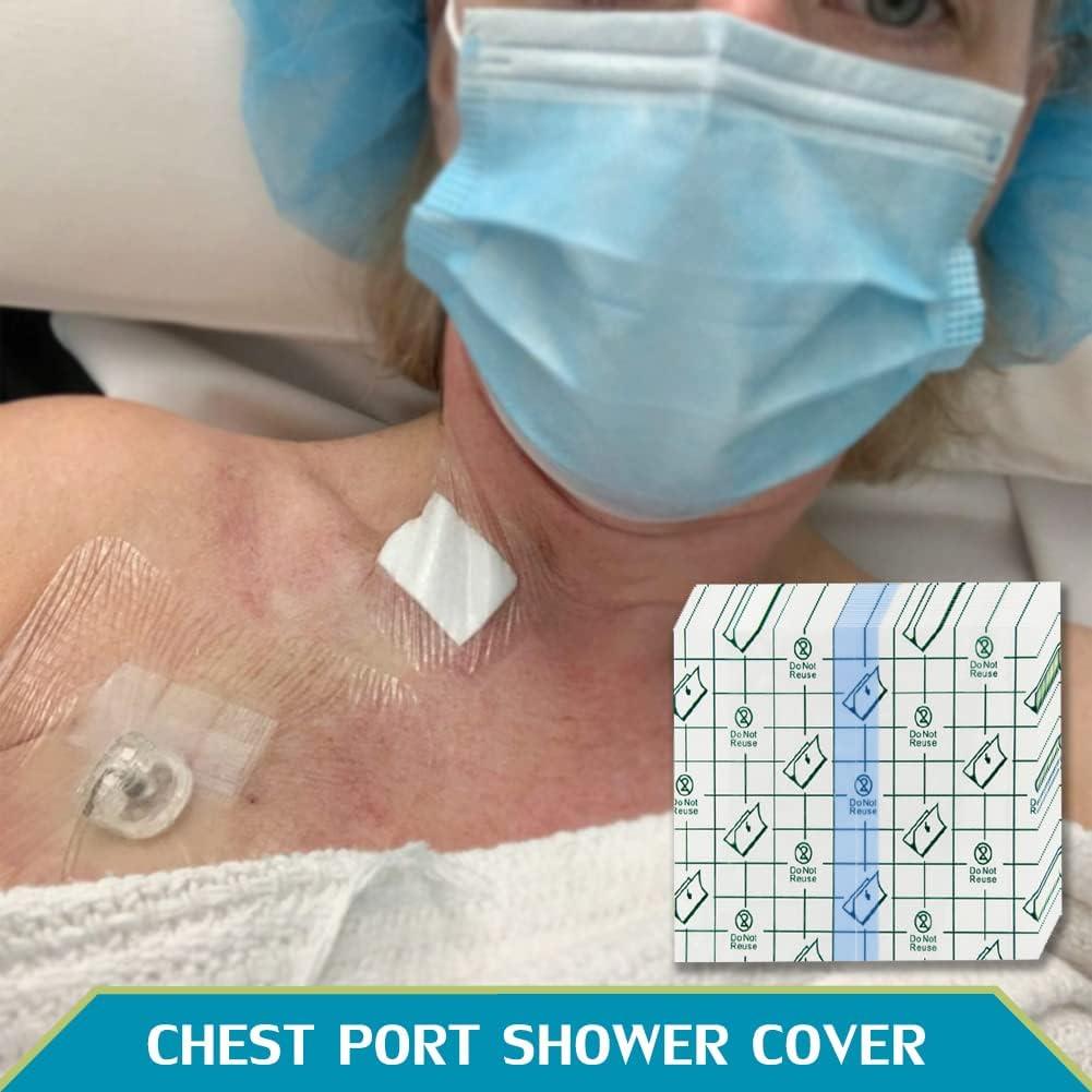 50 Vendajes Adhesivos Impermeables Hola Health 10x10 cm