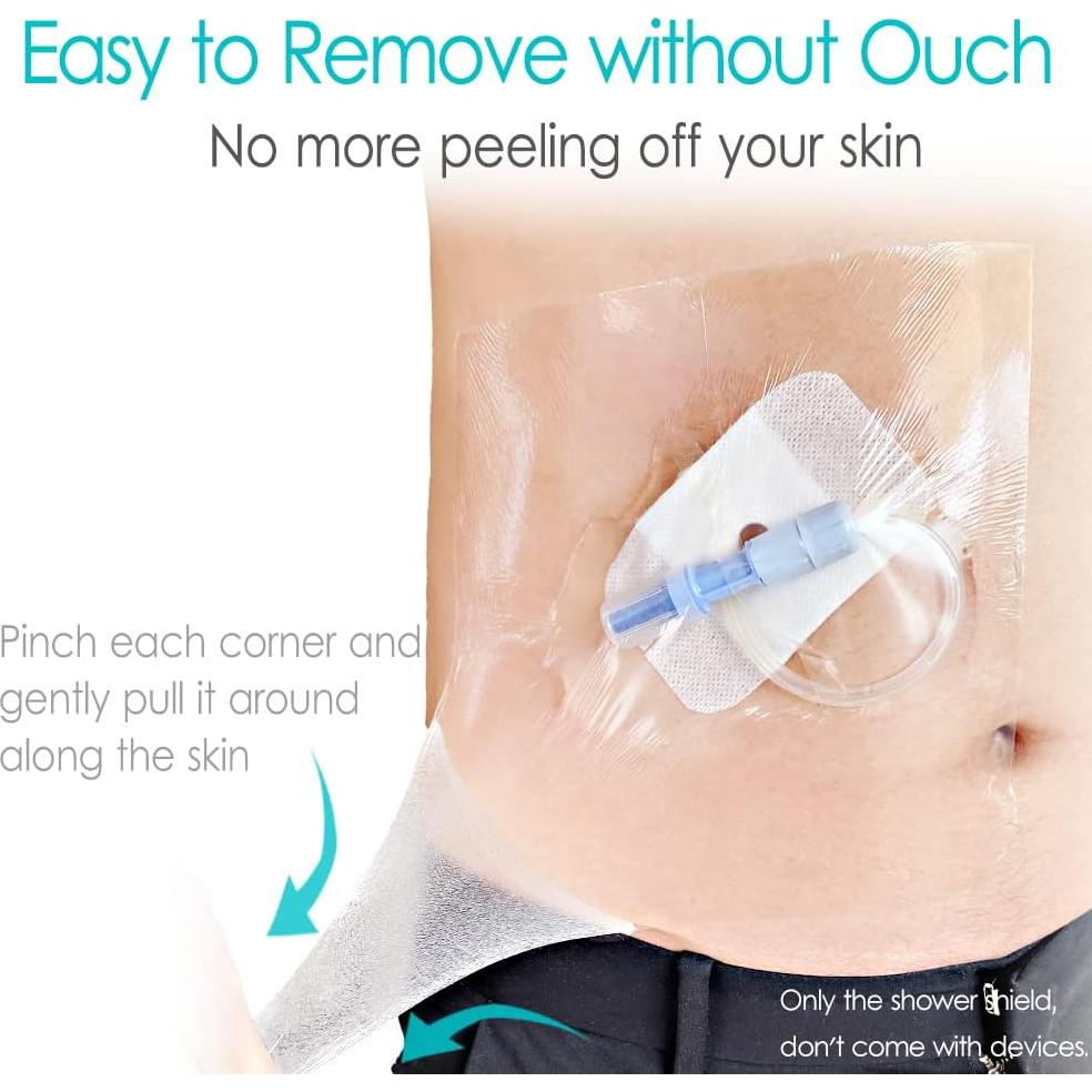 50 Vendajes Adhesivos Impermeables Hola Health 10x10 cm