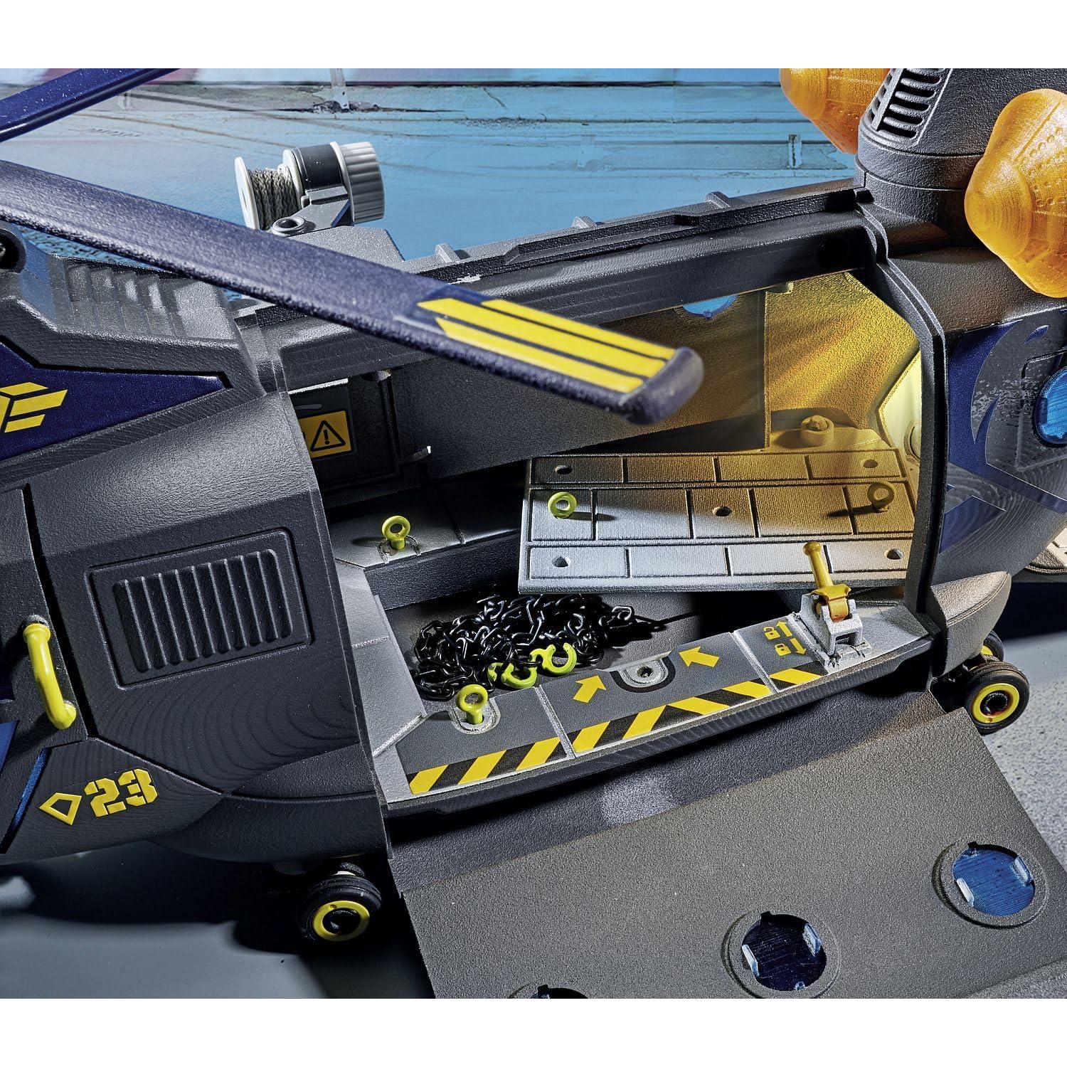 Unidad Táctica Playmobil Aeronave de Rescate 71149