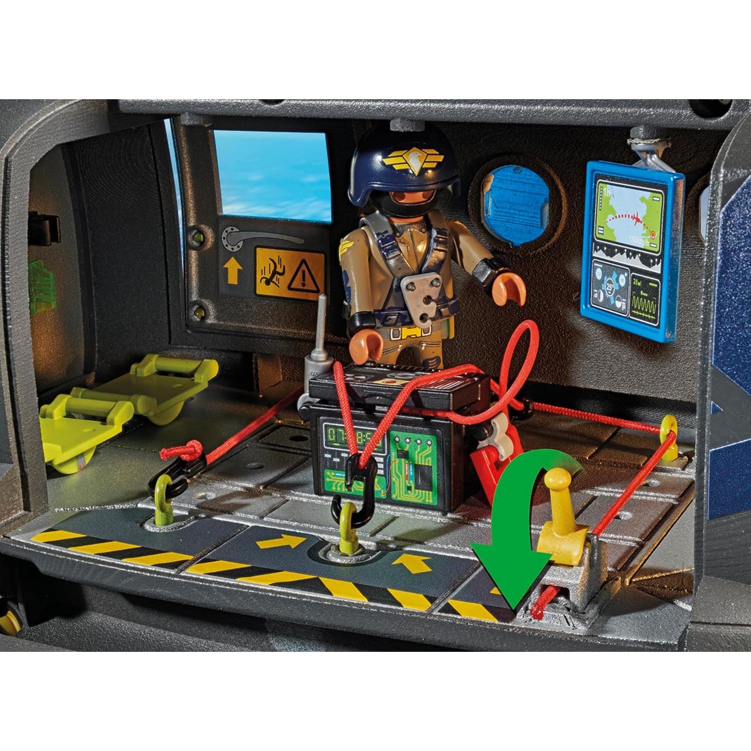 Unidad Táctica Playmobil Aeronave de Rescate 71149