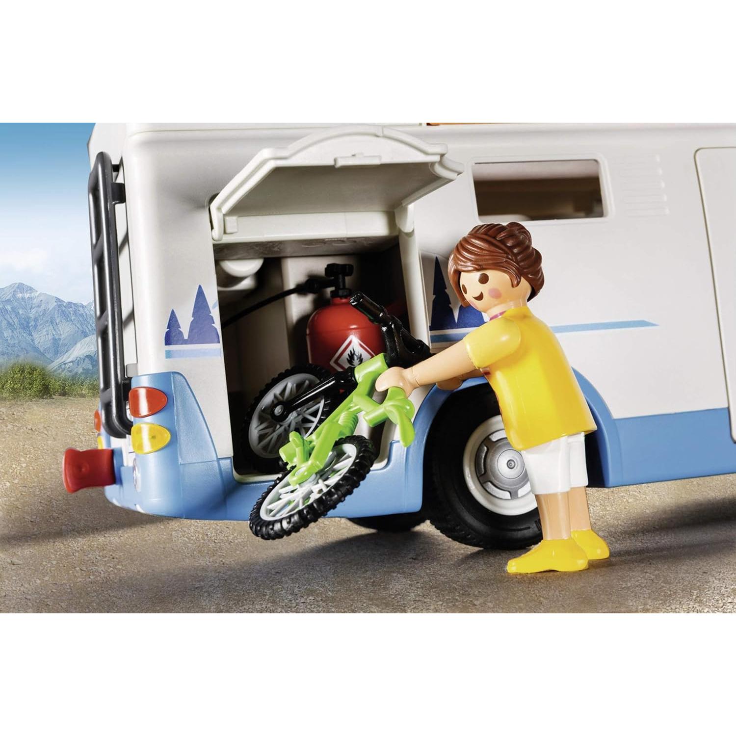 Playmobil Camping Mega Set Juguete 58.5x38.5 cm