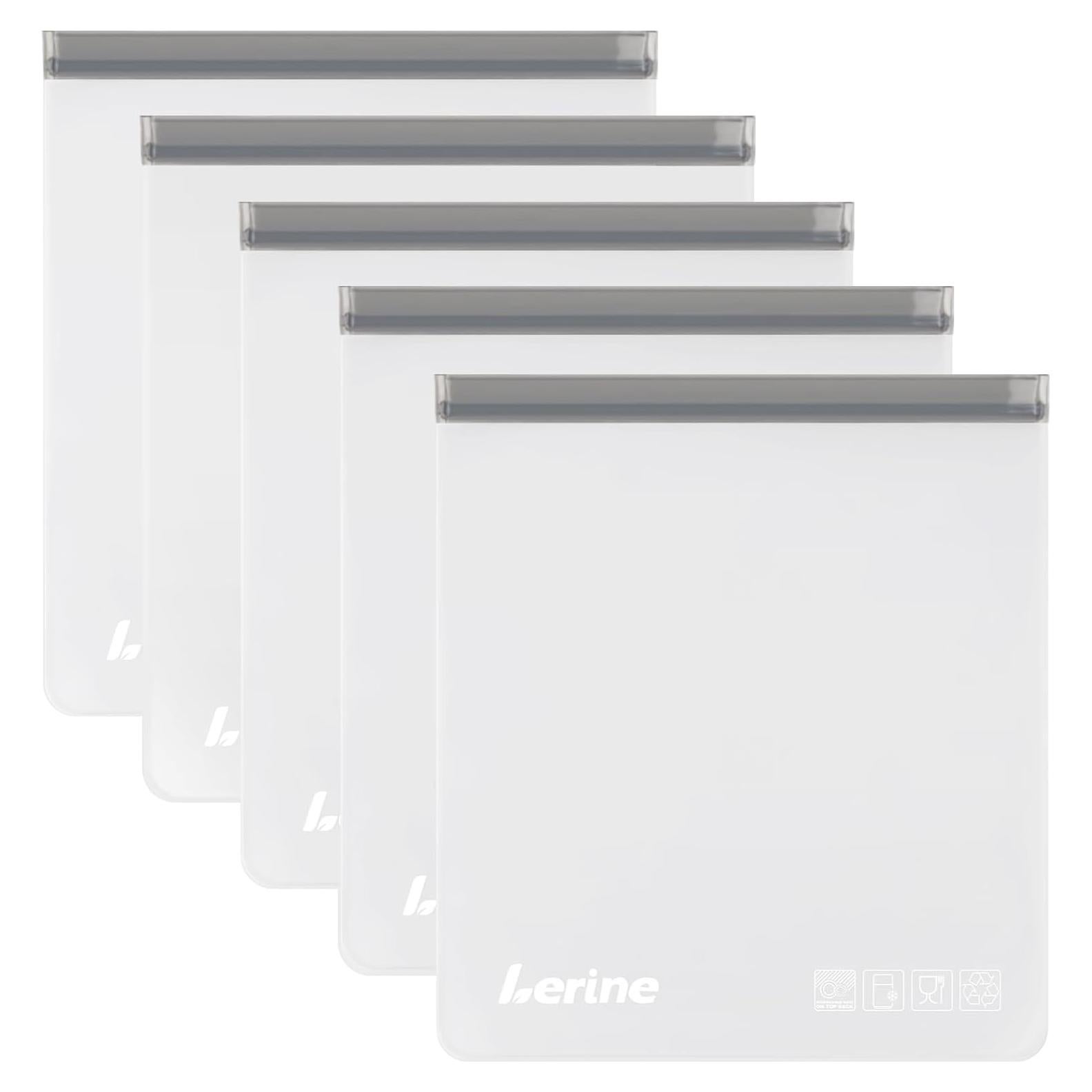 Bolsas de Congelador Reutilizables Lerine 2 Galones 33x39.6cm