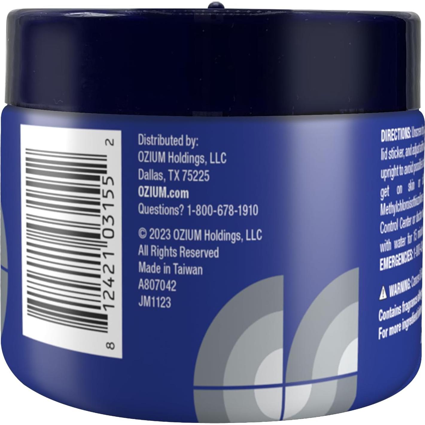 Gel Eliminador de Olores Ozium 127.57g Paquete de 4 Olor a Auto Nuevo