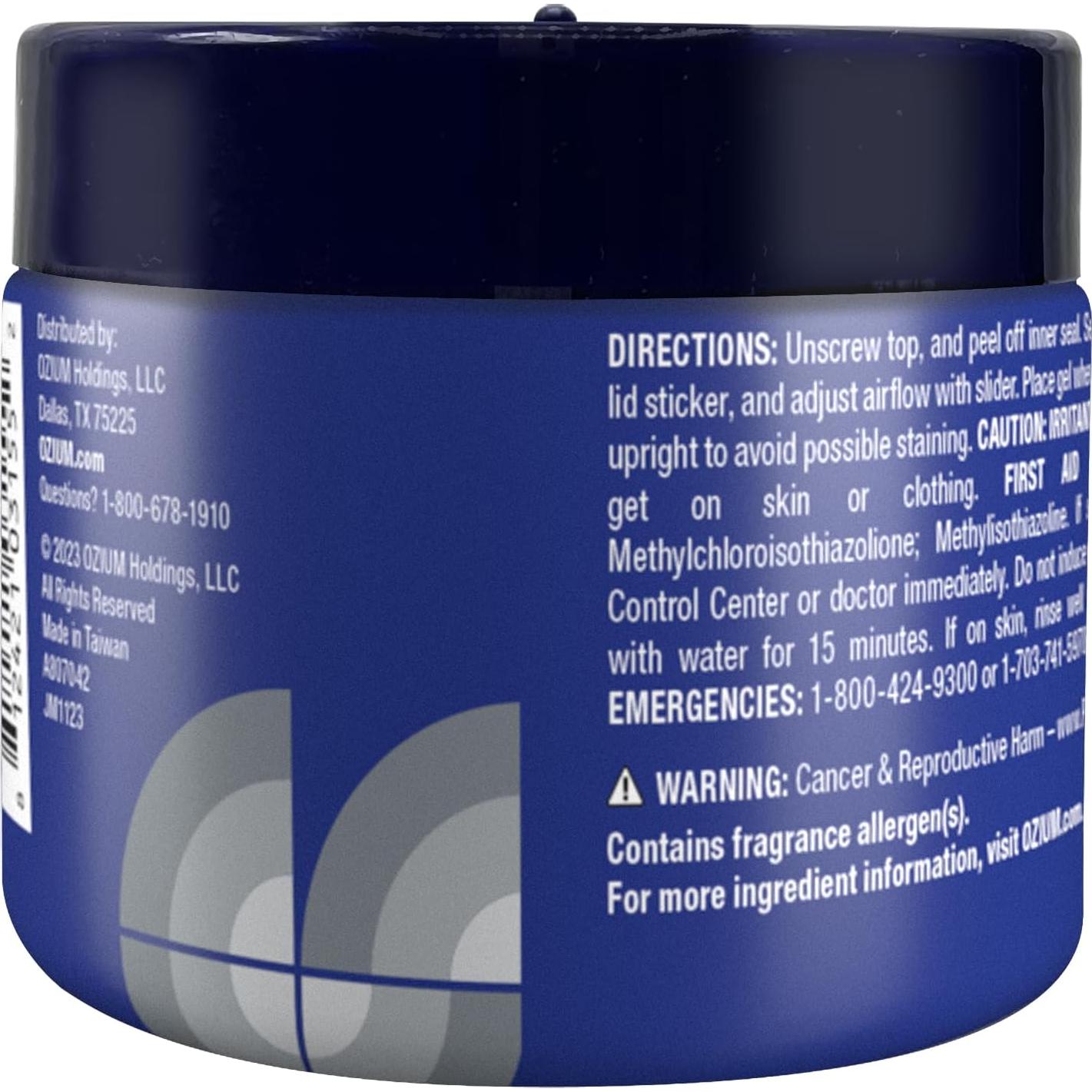 Gel Eliminador de Olores Ozium 127.57g Paquete de 4 Olor a Auto Nuevo