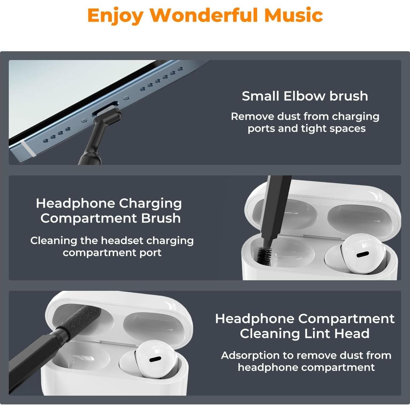 Kit de Limpieza 20 en 1 K&F Concept para Electrónicos