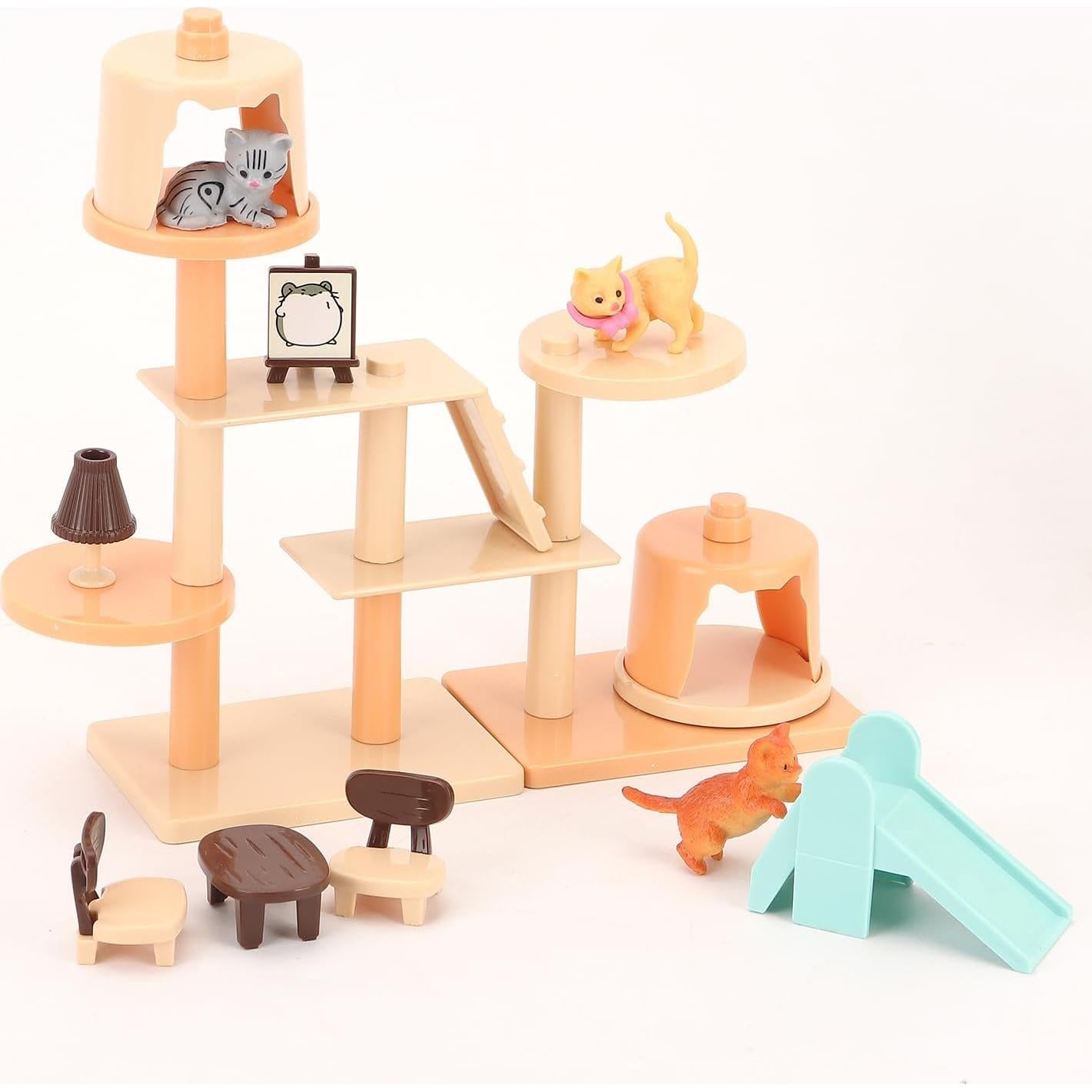 Juego de Figuras de Mascotas 67 Piezas BananMelonBM