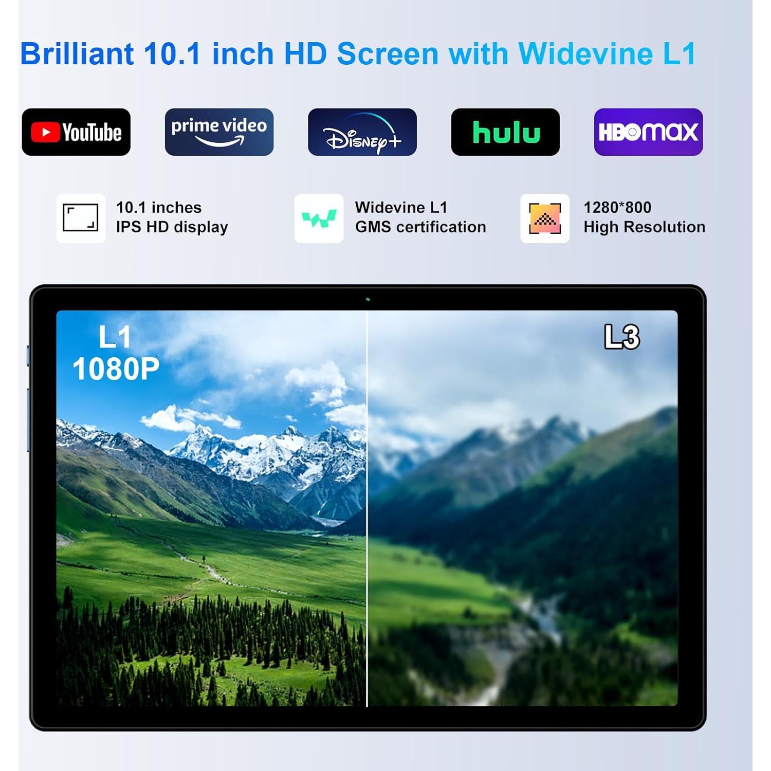 Tableta Fezawio F10 10.1" Android 14 22GB RAM 128GB ROM