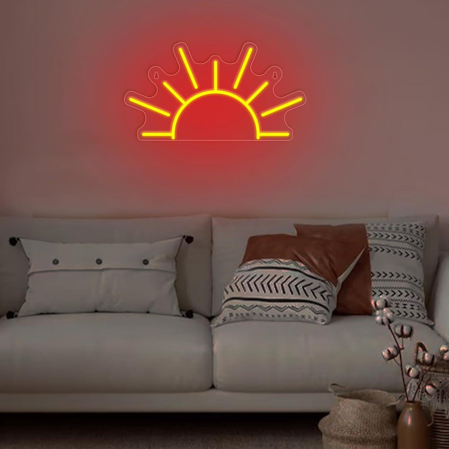 Lámpara de Neón LED Attivolife Amanecer Naranja Regulable