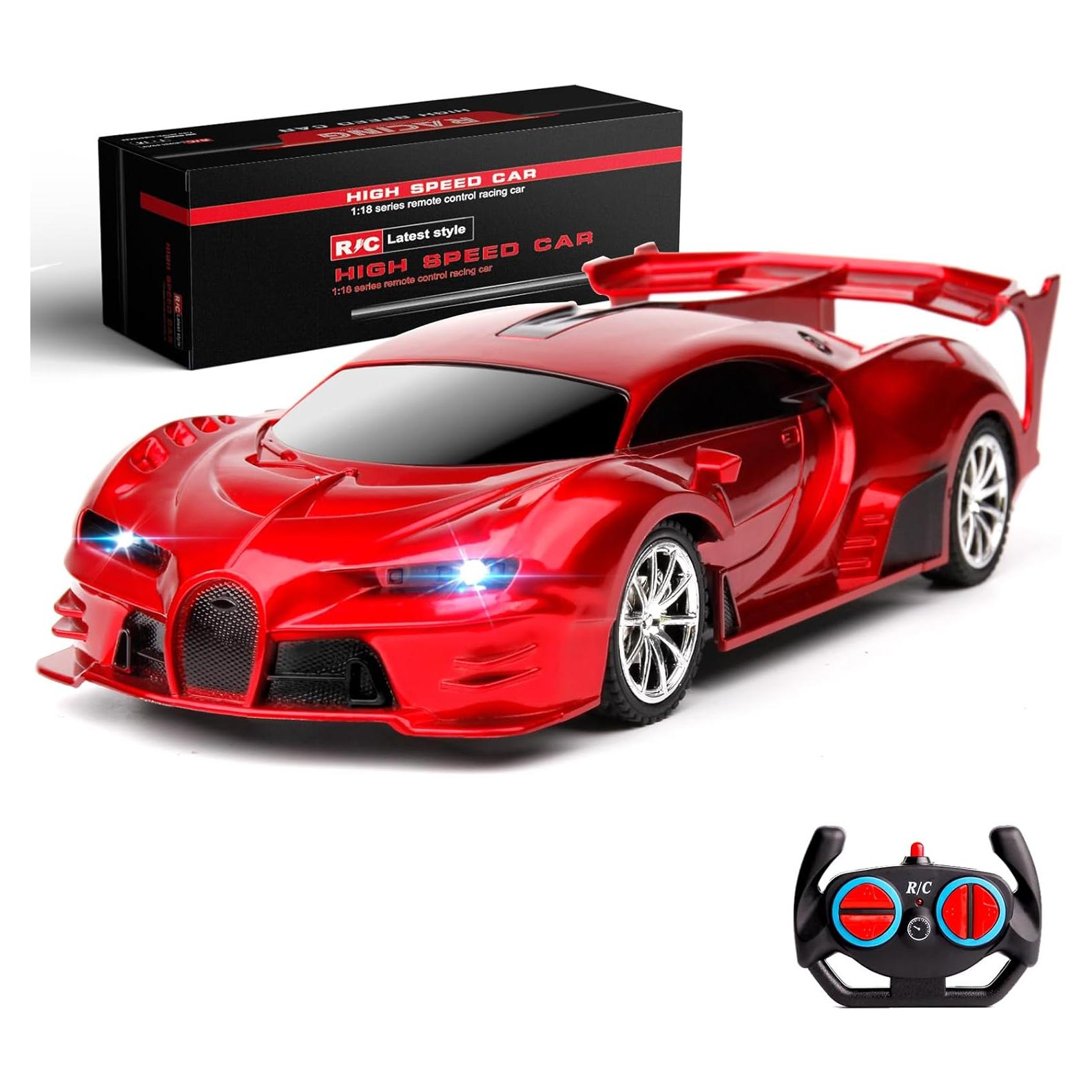 Coche RC KULARIWORLD 1/18 Alta Velocidad Rojo 21,6 cm