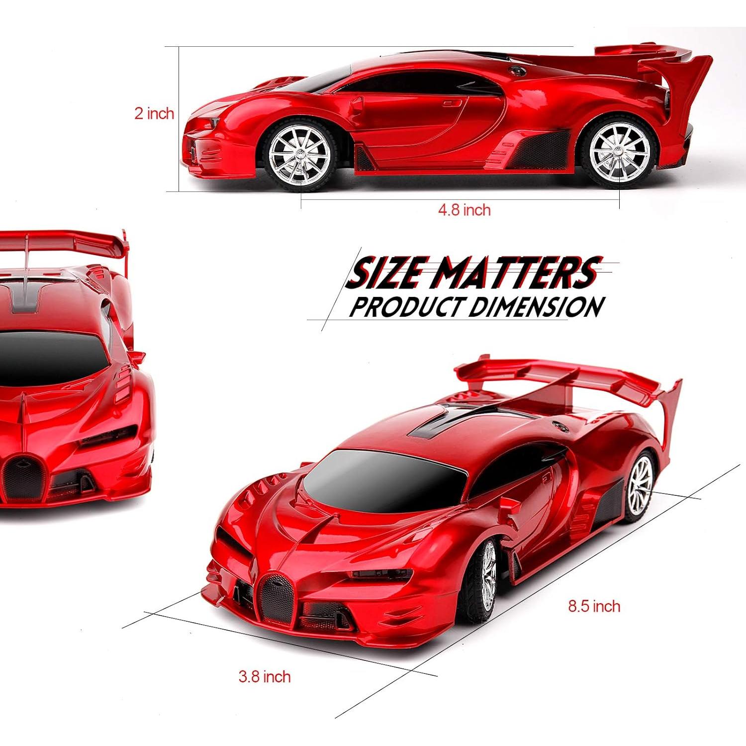 Coche RC KULARIWORLD 1/18 Alta Velocidad Rojo 21,6 cm