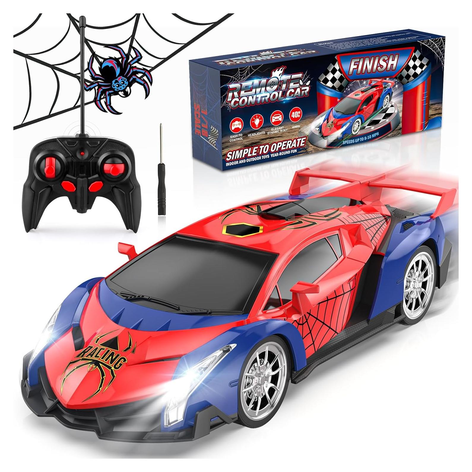 Coche de Control Remoto Growsland RC 1:18 Rojo para Niños