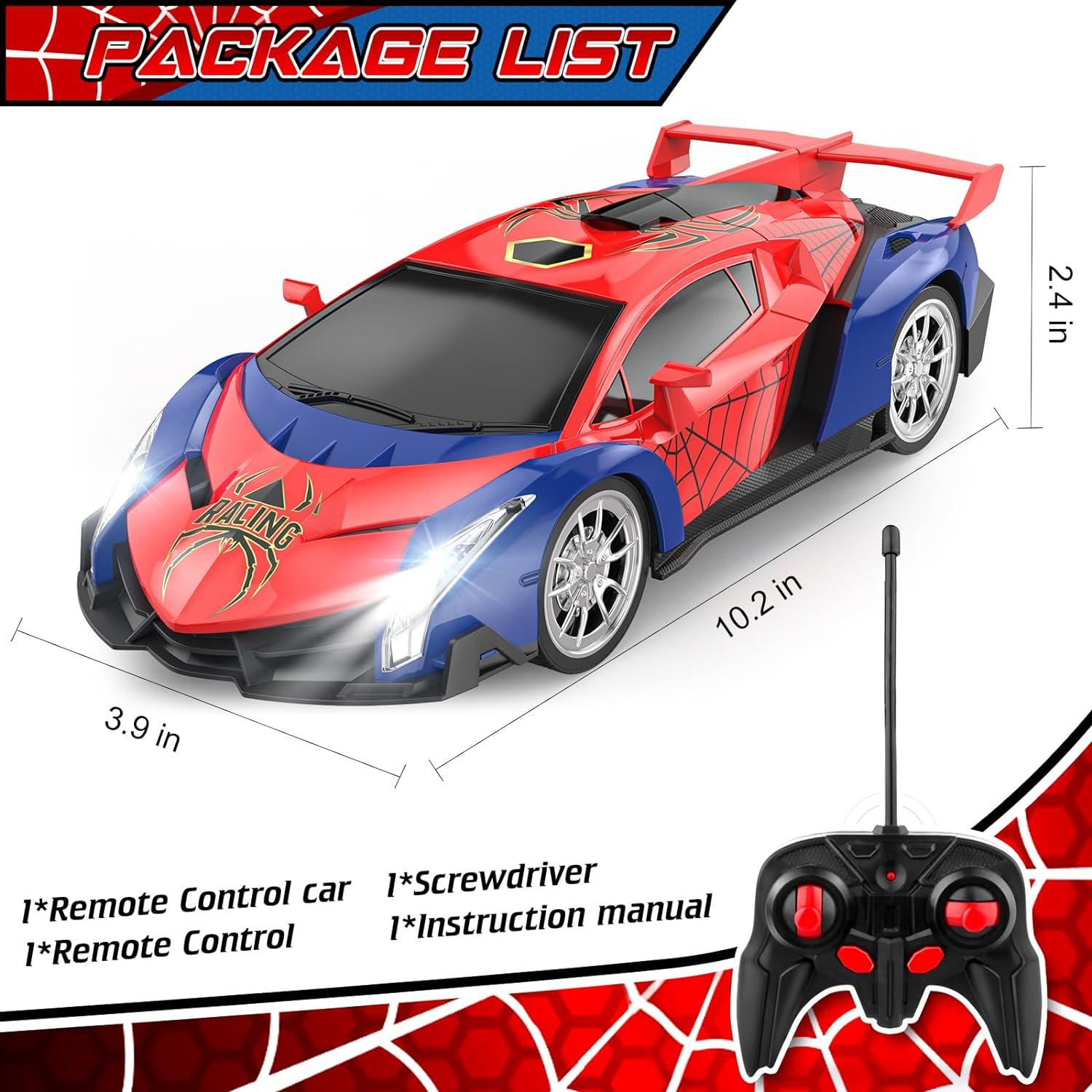 Coche de Control Remoto Growsland RC 1:18 Rojo para Niños