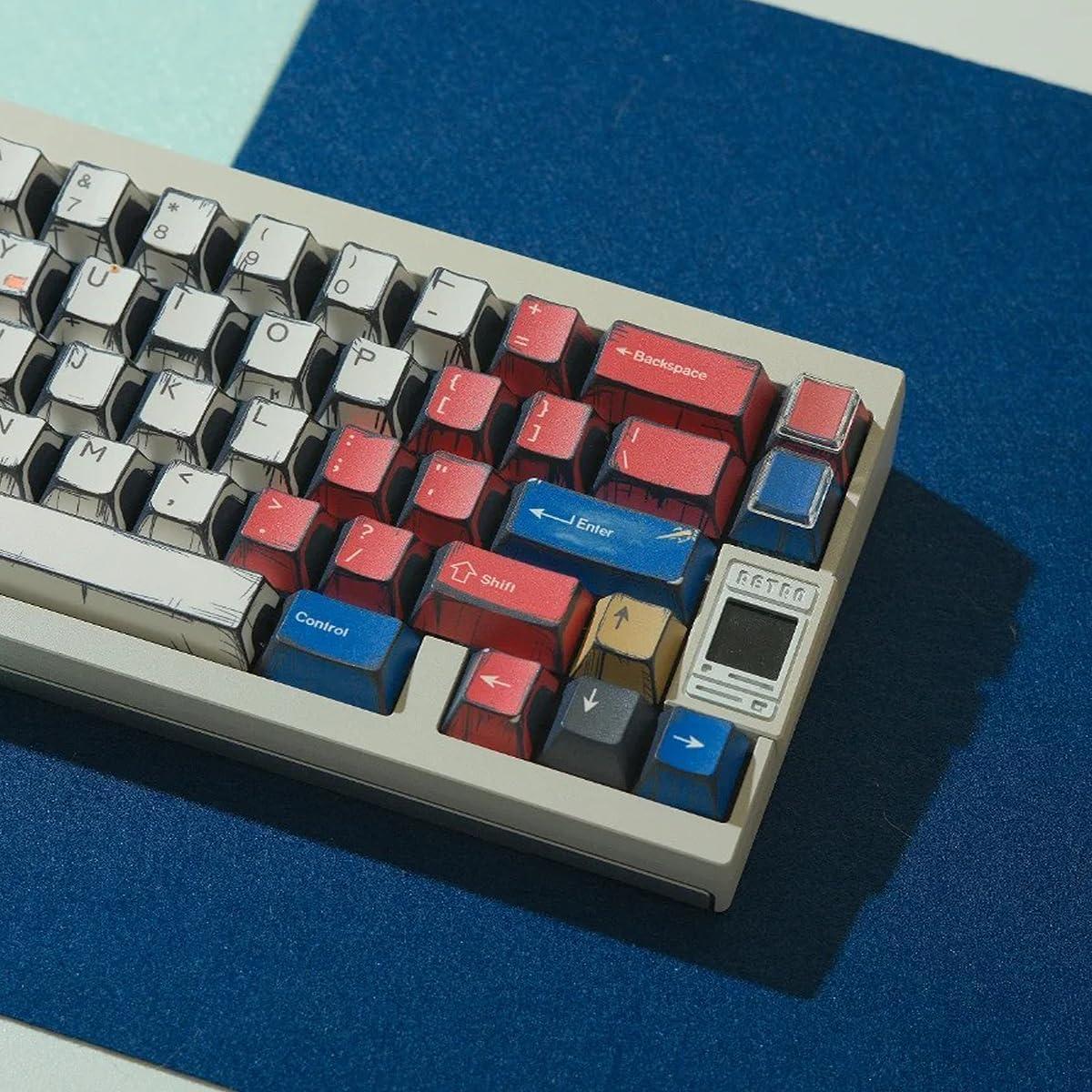 Conjunto de Teclas PBT SUEHIODHY 141 Teclas Estilo Manga