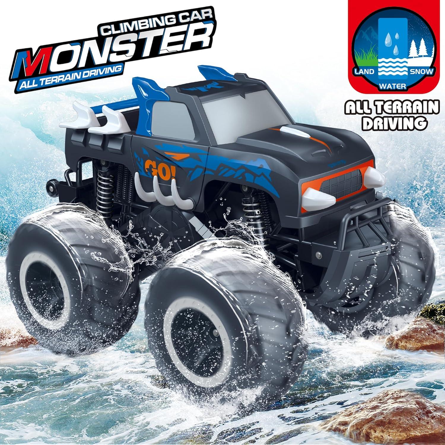 Camión Monstruo RC Threeking 1:16 Impermeable 4WD 0,91 kg