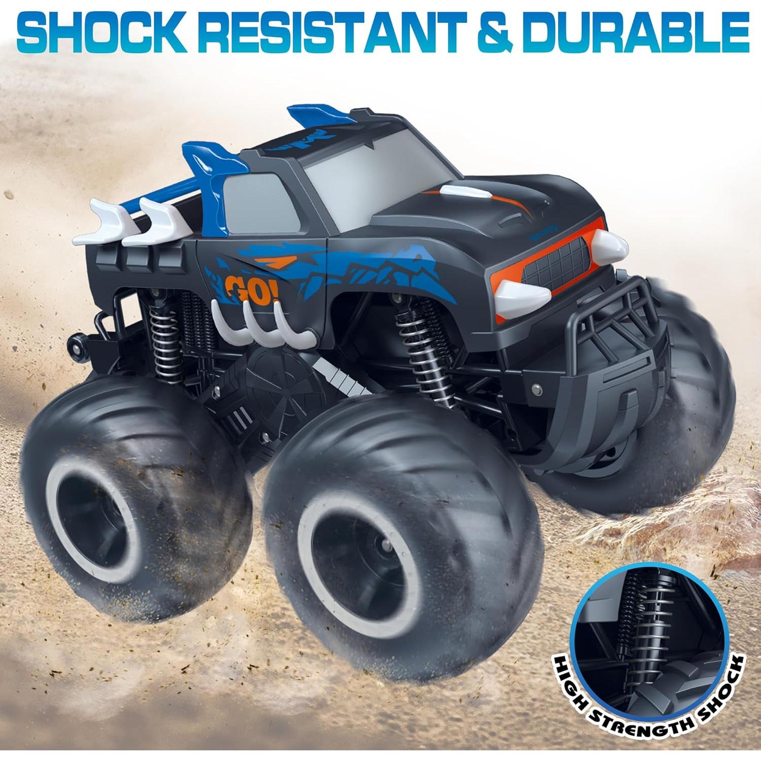 Camión Monstruo RC Threeking 1:16 Impermeable 4WD 0,91 kg