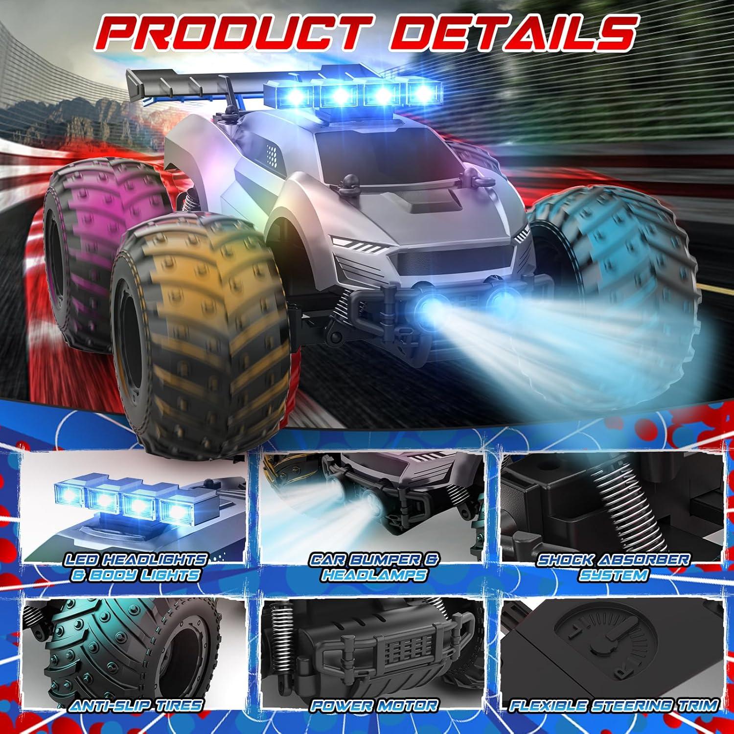 Coche RC Offroad EpochAir 1:18 20km/h para Niños 3-12 Años