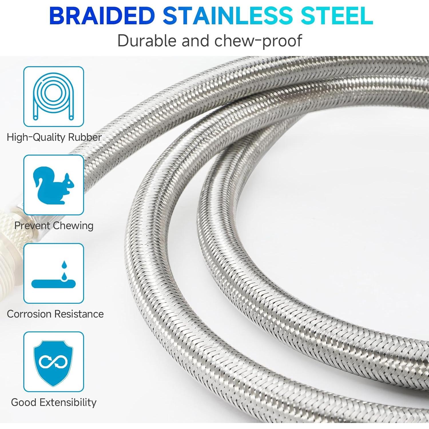 Manguera de Propano GasSaf 1.22m con Adaptador QCC1