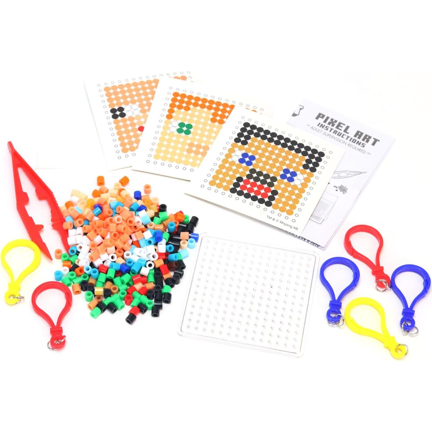 Kit de Manualidades Minecraft Pixel Art Tara Toys 800 Cuentas